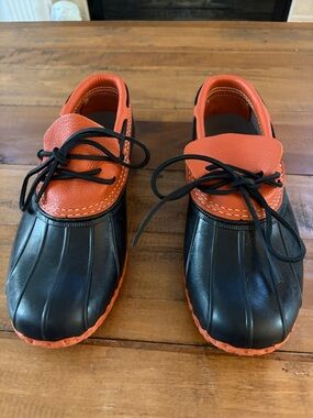 LL Bean Rubber Moc Shoes, size 8